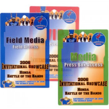 Event Credentials Custom Printed- 500 pack